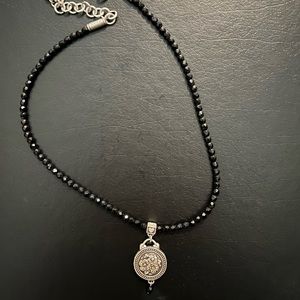 Brighton necklace with reversible pendant